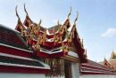 Roof Detail, Marble Temple, Bangkok